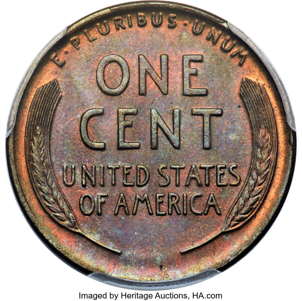 1914-D 1c MS RB MS65 RB CAC thumbnail 2
