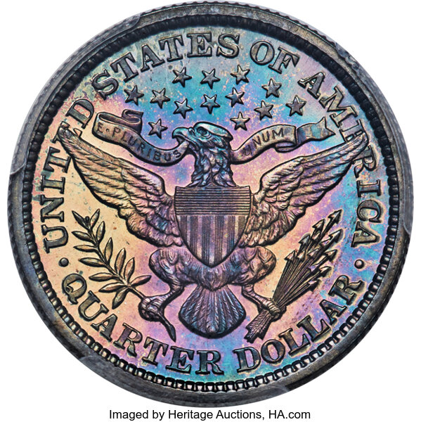 Barber Quarter 25c 1892-1915 [Type] PR68 CAC thumbnail 4