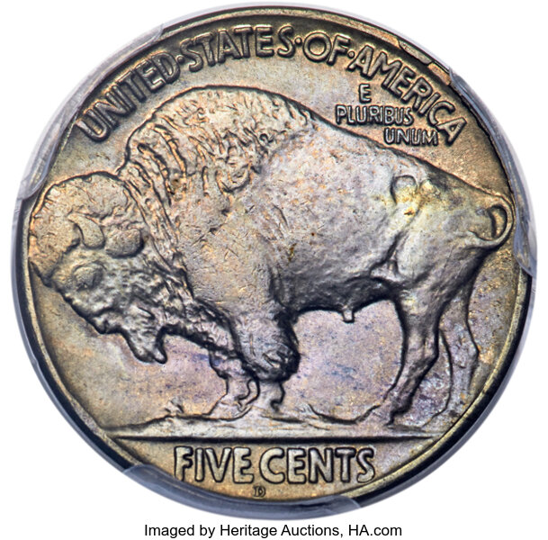 1920-D 5c MS67 CAC thumbnail 8
