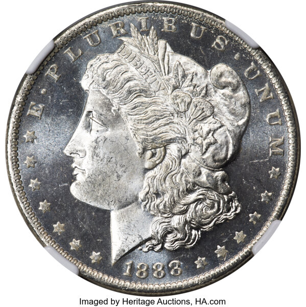 1888-O $1  MS DMPL MS66 DMPL CAC thumbnail 5