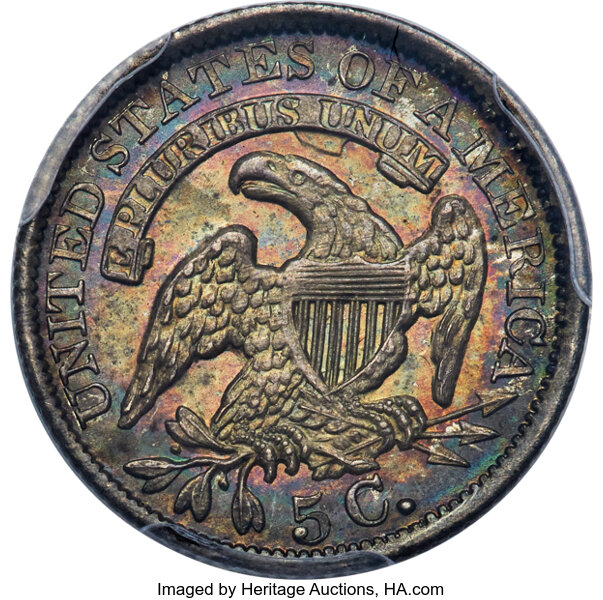 1835 H10c Small Date, Large 5C, LM-8.1 MS thumbnail 6