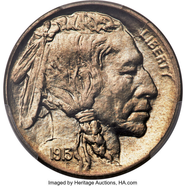 1913-D 5c Buffalo, Type 1 MS thumbnail 3