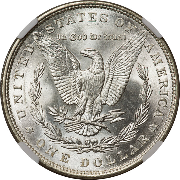 1888 $1 MS67 CAC thumbnail 2