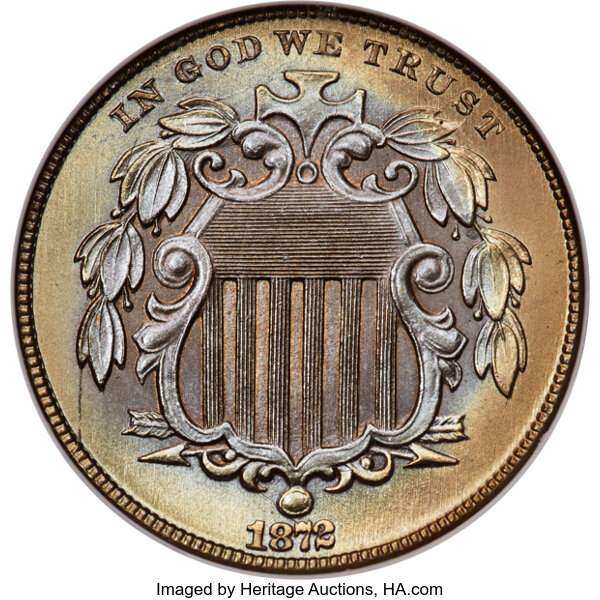 1872 5c MS thumbnail 3