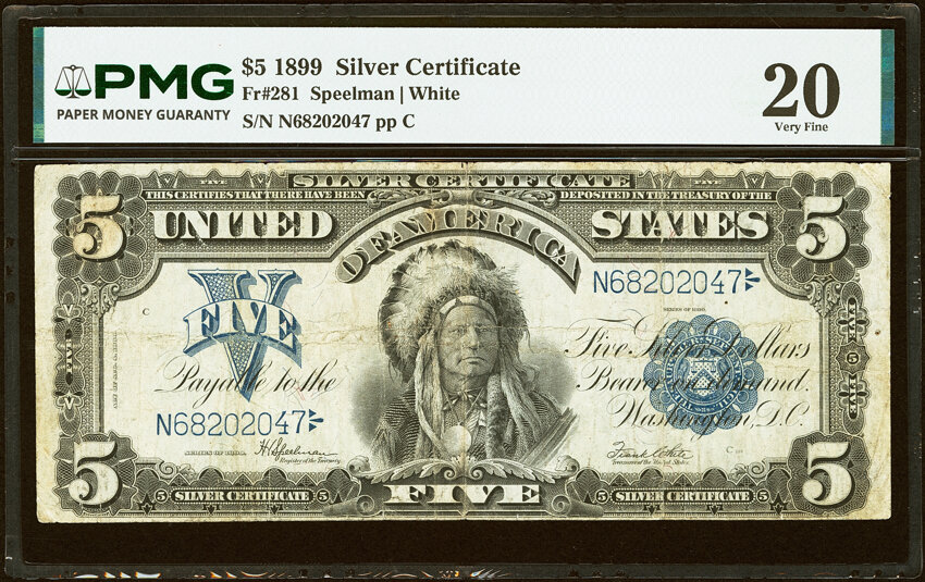 1899 $5  (Fr. 281) thumbnail 2