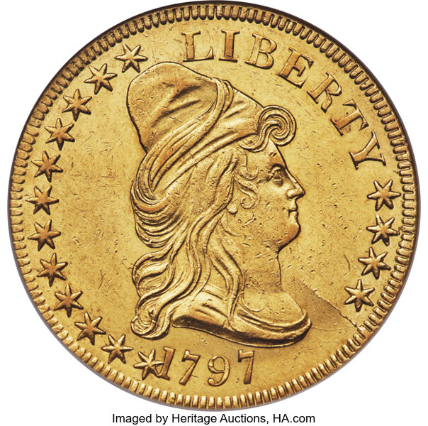 1797 $10  Small Eagle, BD-1 MS thumbnail 3