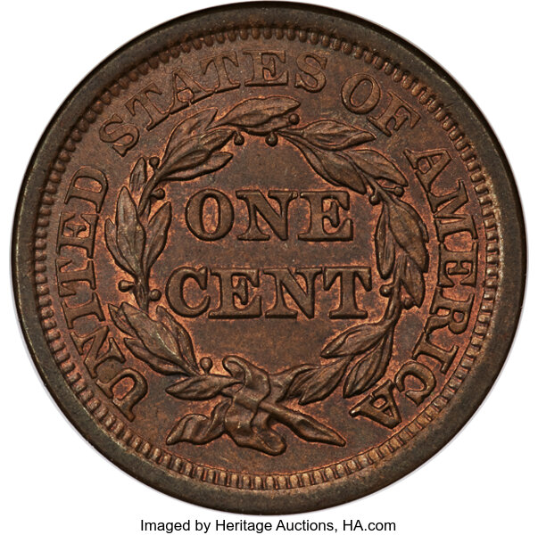 1854 1c N-22 MS BN thumbnail 4
