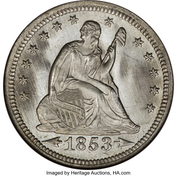 1853 25c Arrows & Rays MS thumbnail 2