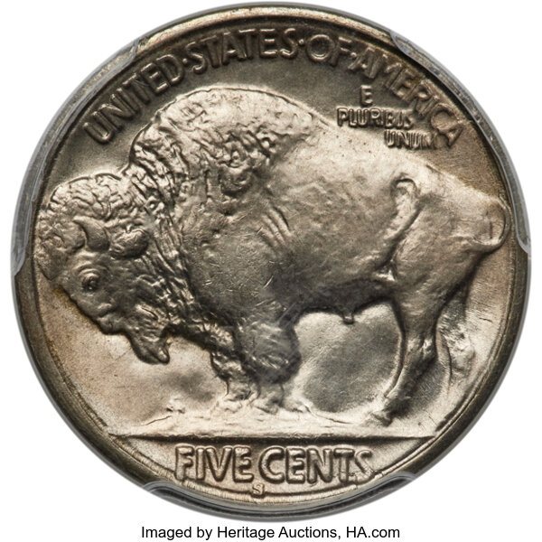 1916-S 5c MS66 CAC thumbnail 2