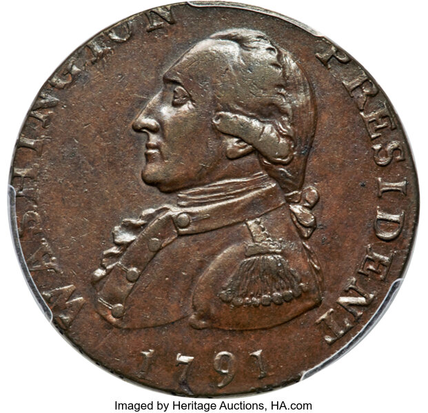 1791 1/2 P Washington, LIVERPOOL MS BN thumbnail 2