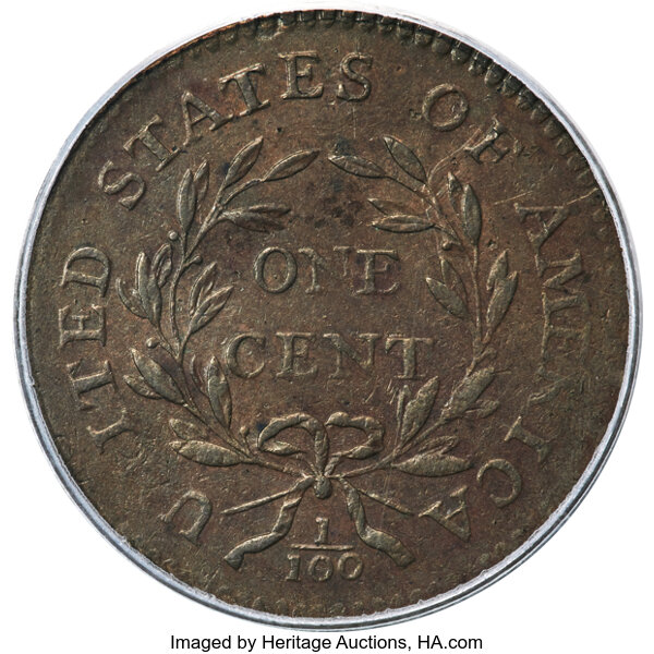 1795 1c Plain Edge, S-78  MS BN thumbnail 8