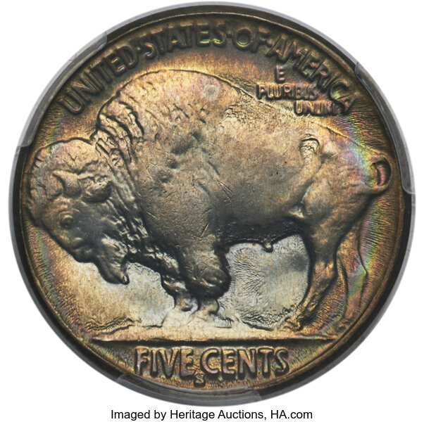1929-S 5c MS67 CAC thumbnail 4