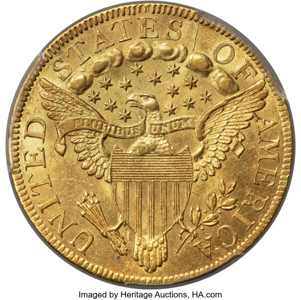 1797 $10  Large Eagle, BD-2 MS thumbnail 3