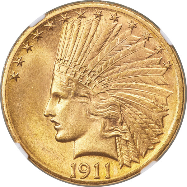 1911-D $10  MS thumbnail 2