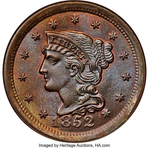 1852 1c N-12 MS BN thumbnail 2
