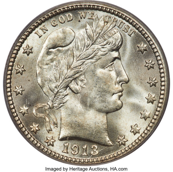 1913-S 25c MS thumbnail 3