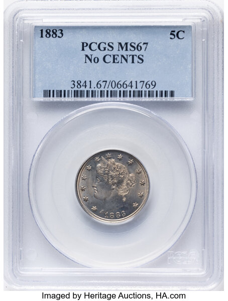 1883 5c No Cents MS thumbnail 3