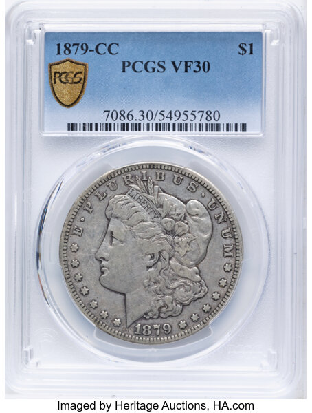 1879-CC $1 VF30 thumbnail 2