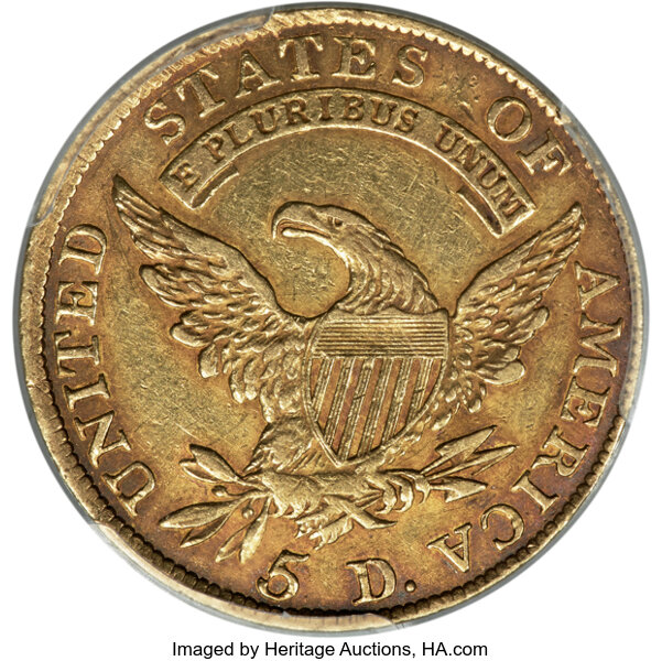 1810 $5  Large Date, Large 5, BD-4 MS thumbnail 10