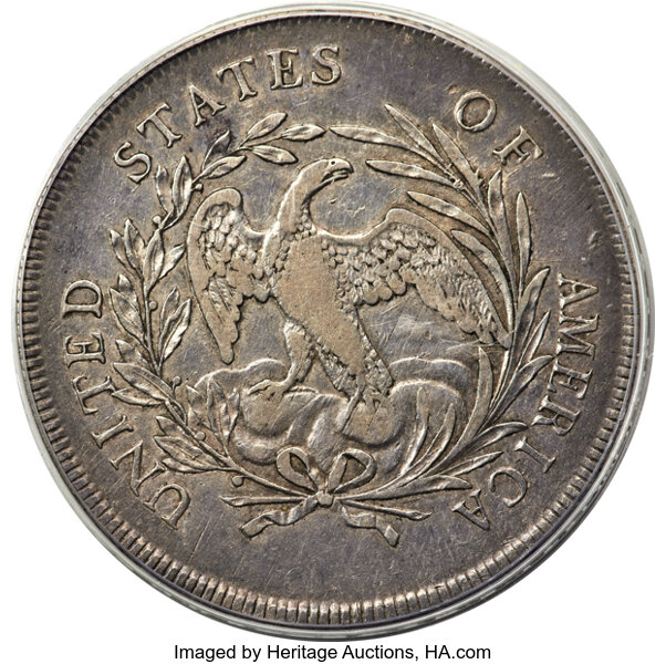 1795 $1  Draped Bust, Centered Bust, B-15, BB-52 MS thumbnail 12