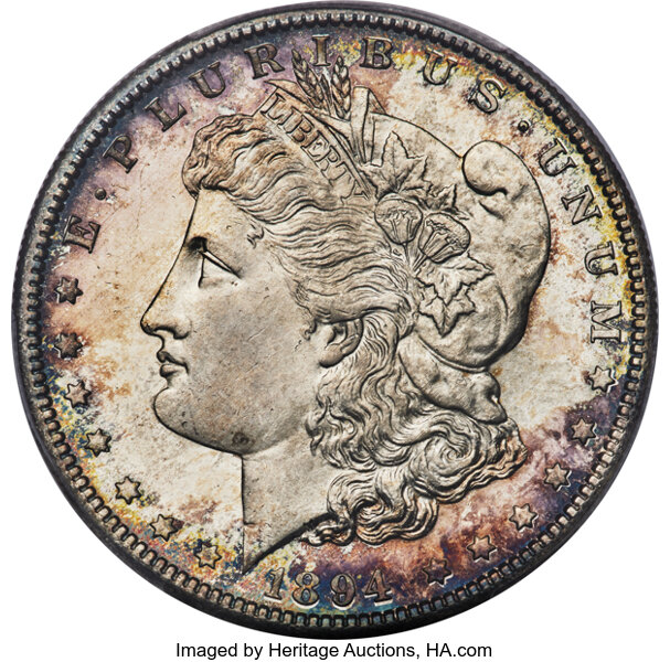 1894-S $1  Worm Eye, VAM-13 MS thumbnail 3