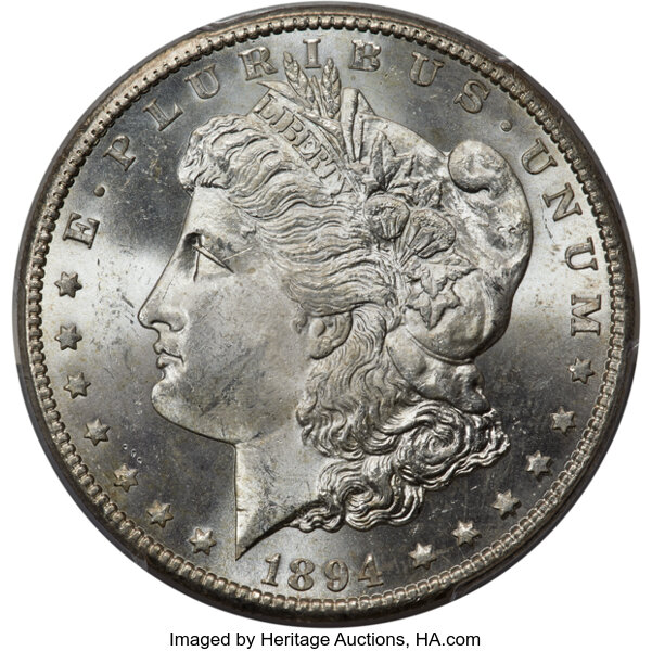1894-S $1  Worm Eye, VAM-13 MS thumbnail 2