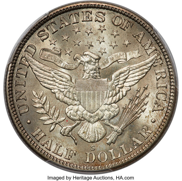 1914-S 50c MS65 thumbnail 2