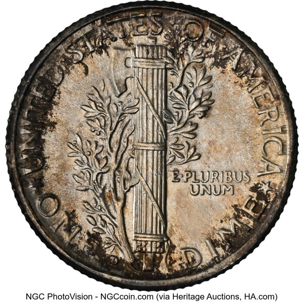 1931-D 10c MS FB MS66 FB thumbnail 2