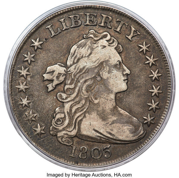 1803 $1  Small 3, B-4, BB-254 MS thumbnail 2