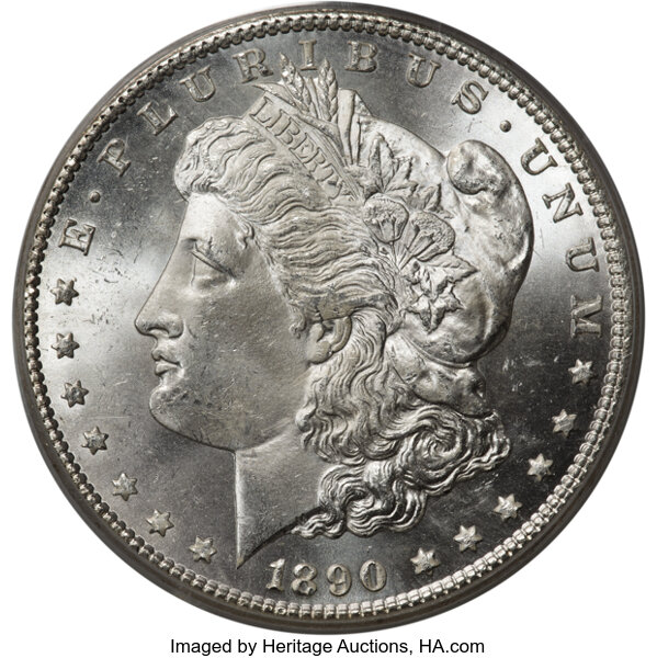 1890-CC $1  Doubled 90, VAM-3 MS thumbnail 4