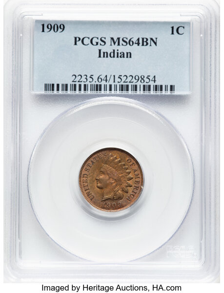 1909 1c Indian MS BN thumbnail 3