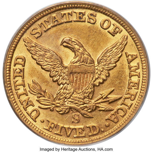 1855-S $5  MS thumbnail 16