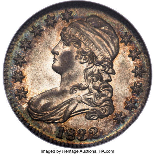 1832 50c Small Letters, O-103 MS thumbnail 2