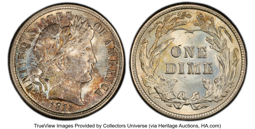 1915 10c MS thumbnail 3