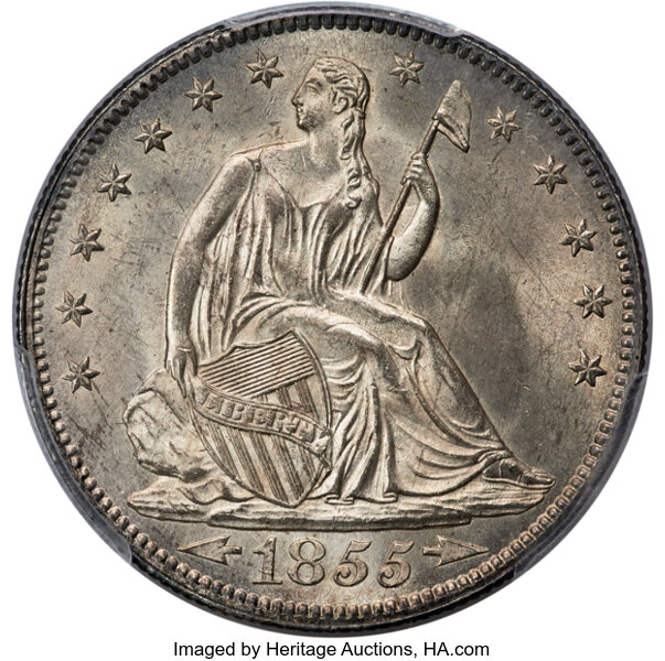 1855 50c Arrows, WB-101 MS thumbnail 2