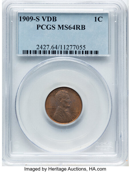 1909-S VDB 1c MS RB thumbnail 3
