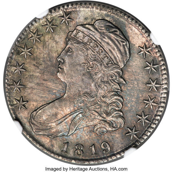 1819 50c O-109 MS thumbnail 2