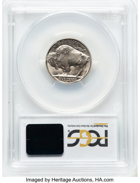 1931-S 5c MS66 CAC thumbnail 2