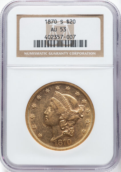 1870-S $20  MS thumbnail 2