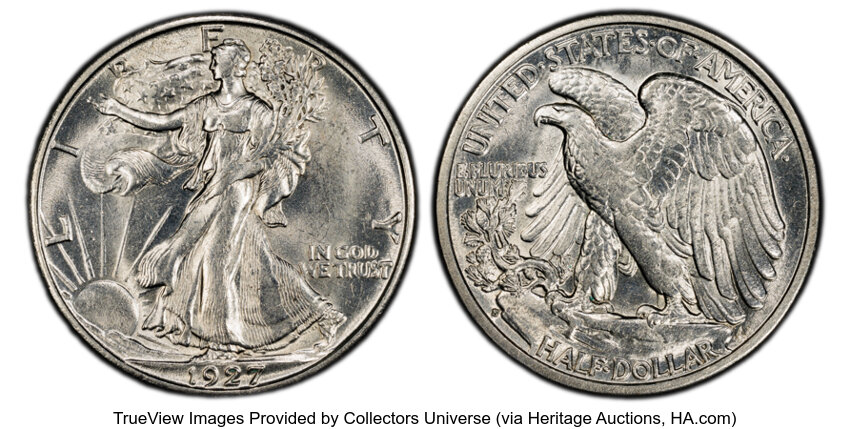 1927-S 50c MS thumbnail 3