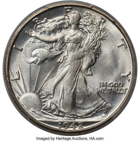 1942-S 50c MS thumbnail 3