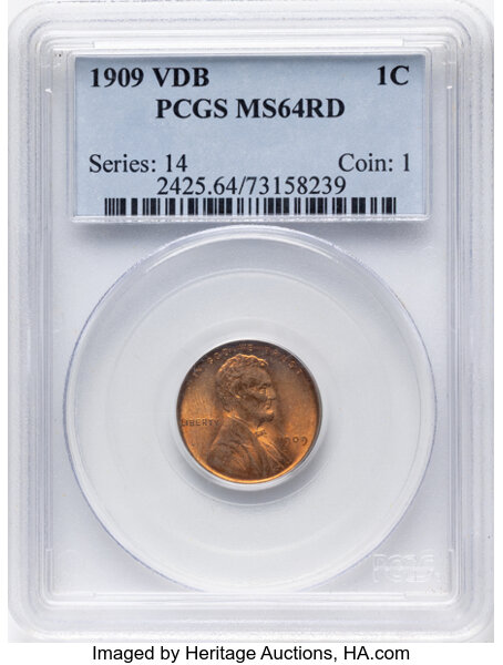 1909 VDB 1c MS RD thumbnail 3