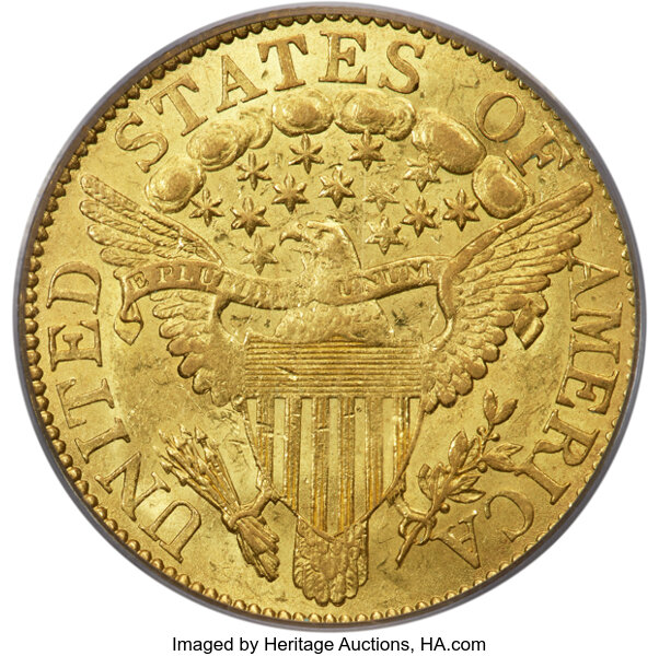 1807 $5  Draped Bust, BD-6 MS thumbnail 3
