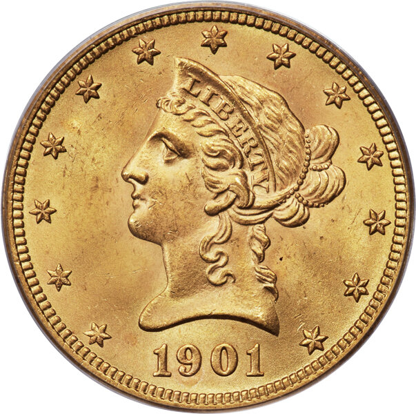 1901 $10  MS thumbnail 3