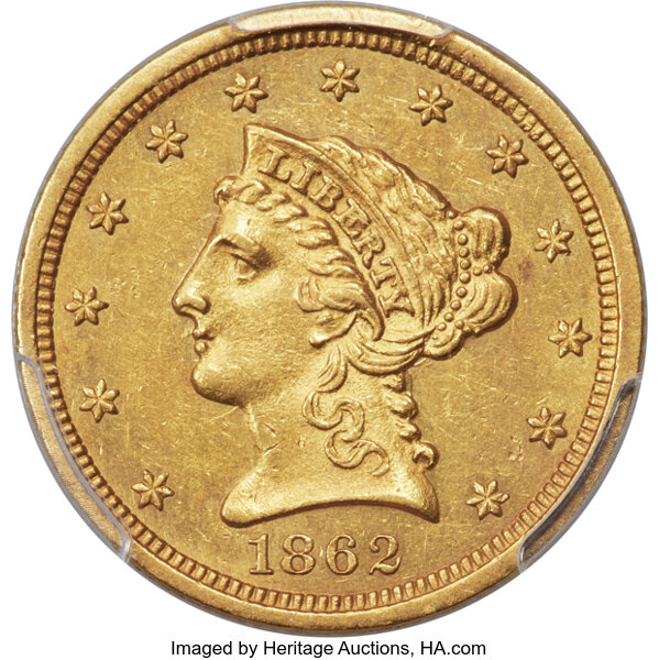 1862 $2 1/2 MS thumbnail 4