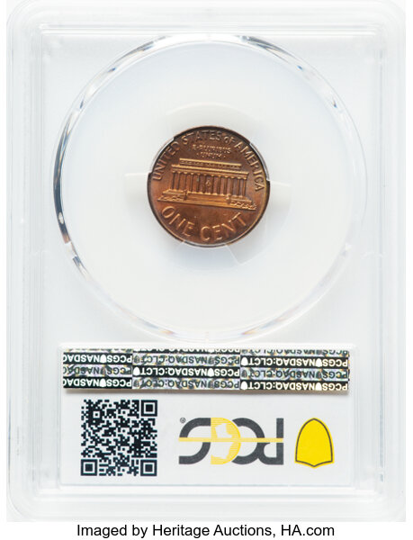 1972 1c Doubled Die Obverse, FS-101 MS RB thumbnail 9