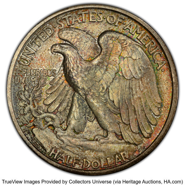 1929-D 50c MS65 thumbnail 2