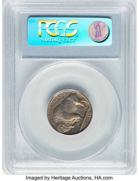 1913-D 5c Buffalo, Type 2 MS68 CAC thumbnail 4