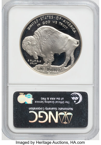 2001-P S$1 American Buffalo PR DCAM OGP thumbnail 20