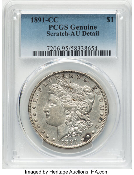 1891-CC $1  High CC, VAM-2 MS thumbnail 2